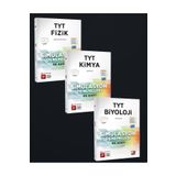 3D Yayınları Tyt Fizik, Kimya, Biyoloji Branş Deneme (3 Kitap)