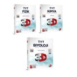 3D Yayınları Tyt Fizik Kimya Biyoloji Soru Bankası Seti Yeni