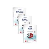 3D Yayınları TYT Fizik + Kimya + Biyoloji Soru Bankası Seti