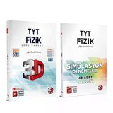 3D Yayınları Tyt Fizik Soru Bankası Ve Deneme Seti 2 Kitap