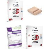 3D Yayınları Tyt Fizik Tyt Kimya Video Destekli Defter -Yks 2027+ -Telefon Tutucu+Tyt Deneme