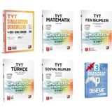 3D Yayınları TYT Genel Matematik Fen Türkçe ve Sosyal Bilimler Simülasyon Deneme