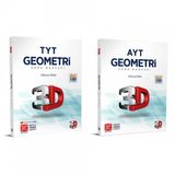 3D Yayınları Tyt Geometri + Ayt Geometri Soru Bankası