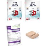 3D Yayınları Tyt Kimya + Ayt Kimya Soru Bankası - Yks 2027 + Telefon Tutucu + Tyt Deneme