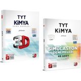 3D Yayınları Tyt Kimya Soru Bankası + Tyt Kimya Simülasyon Deneme