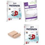 3D Yayınları Tyt Matematik + Ayt Matematik Soru Bankası - Yks 2027 + Telefon Tutucu + Tyt Deneme