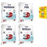 3D Yayınları TYT Matematik Fizik Kimya ve Biyoloji Soru Bankası - Telefon Tutucu