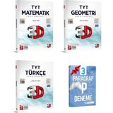 3D Yayınları TYT Matematik Geometri ve Türkçe Soru Bankası Seti