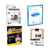 3D Yayınları TYT Matematık Soru Bankası - Üçdörtbeş TYT Matematik Soru Bankası - Rehber Matematik 0 dan Problemler - Marka Yayınları TYT Matematik Deneme 4'lü Set