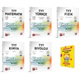 3D Yayınları TYT Matematik - Türkçe - Fizik - Kimya - Biyoloji 5'li Denemeleri + Planlama Defteri