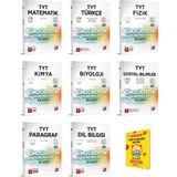 3D Yayınları TYT Matematik - Türkçe - Fizik - Kimya - Biyoloji - Sosyal Bilimler 8'li Deneme Seti + Planlama Defteri