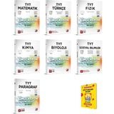 3D Yayınları TYT Matematik - Türkçe - Fizik - Kimya - Biyoloji - Sosyal Bilimler - Paragraf 7'li Denemeleri + Planlama Defteri
