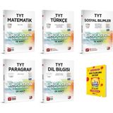 3D Yayınları TYT Matematik - Türkçe - Sosyal Bilimler - Paragraf - Dil Bilgisi 5'li Denemeleri + Planlama Defteri