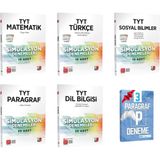 3D Yayınları TYT Matematik Türkçe Sosyal Paragraf ve Dil Bilgisi Simülasyon Deneme