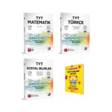 3D Yayınları Tyt Matematik Türkçe Ve Sosyal Eşit Ağırlık 3Lü Deneme Seti