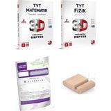 3D Yayınları Tyt Matematik Tyt Fizik Video Destekli Defter - Yks 2027 + Telefon Tutucu + Tyt Deneme