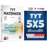 3D Yayınları TYT Matematik ve Akm Deneme Seti 2 Kitap