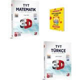 3D Yayınları TYT Matematik ve Türkçe Soru Bankası - Telefon Tutucu