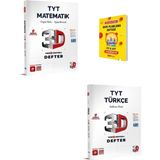 3D Yayınları TYT Matematik ve Türkçe Video Destekli Defter - Telefon Tutucu
