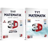 3D Yayınları Tyt Matematik Video Ders Defter ve Soru Bankasi 2 Kitap Set