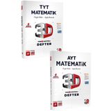 3D Yayınları Tyt Matematik Video Destekli Defter - Ayt Matematik Video Destekli Defter - Ikili Set