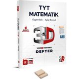3D Yayınları TYT Matematik Video Destekli Defter - Telefon Tutucu