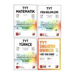 3d Yayınları Tyt Matematik+Fen Bilimleri+Türkçe+Genel Simülasyon Deneme 4 Kitap