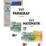 3D Yayınları TYT Paragraf - Matematik Deneme - Yenibaskı - Aydın Yayınları Denemeli