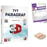 3D Yayınları Tyt Paragraf Soru Bankası - Yks 2027 + Telefon Tutucu + Tyt Deneme