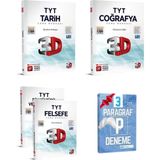 3D Yayınları TYT Tarih Coğrafya Din ve Felsefe Soru Bankası