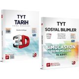 3D Yayınları Tyt Tarih Soru Bankası - Tyt Sosyal Bilimler Simülasyon Deneme