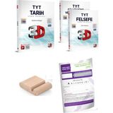 3D Yayınları Tyt Tarih Tyt Din Felsefe Soru Bankası -Yks 2027 +Telefon Tutucu+Tyt Deneme