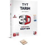 3D Yayınları TYT Tarih Video Destekli Defter - Telefon Tutucu