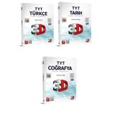 3D Yayınları TYT Türkçe Coğrafya Tarih Soru Bankası Seti