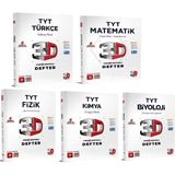 3D Yayınları TYT Türkçe Matematik Fizik Kimya ve Biyoloji Video Ders Defteri 5 Kitap