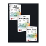 3D Yayınları Tyt Türkçe, Matematik, Sosyal Bilimler Branş Deneme (3 Kitap)