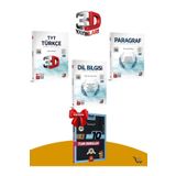3D Yayınları TYT Türkçe Paragraf Dil Bilgisi Soru Bankası Seti Çıkmış Sorular