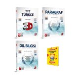 3D Yayınları Tyt Türkçe Paragraf Ve Dilbilgisi Soru Bankası 3Lü Set