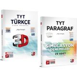 3D Yayınları Tyt Türkçe Soru Bankası - Tyt Paragraf Simülasyon Deneme