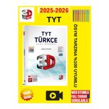 3D Yayınları Tyt Türkçe Soru Bankası+Android Kalem