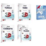 3D Yayınları TYT Türkçe Tarih Coğrafya Din ve Felsefe Soru Bankası