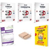 3D Yayınları Tyt Türkçe Tarih Coğrafya Video Destekli Defter -Yks 2027+PLANLAMA Defteri+Telefon Tutucu+Tyt Deneme