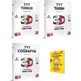 3D Yayınları TYT Türkçe Tarih ve Coğrafya Video Destekli Defter - Telefon Tutucu