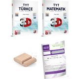 3D Yayınları Tyt Türkçe Tyt Matematik Soru Bankası - Yks 2027 + Telefon Tutucu + Tyt Deneme