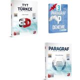 3D Yayınları TYT Türkçe ve Paragraf Soru Bankası Set