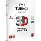 3D Yayınları TYT Türkçe Video Destekli Defter - Telefon Tutucu