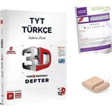 3D Yayınları Tyt Türkçe Video Destekli Defter - Yks 2027 + Telefon Tutucu + Tyt Deneme