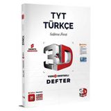 3D Yayınları TYT Türkçe Video Destekli Defter