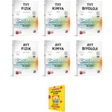 3D Yayınları TYT ve AYT Fizik - Kimya - Biyoloji Denemeleri 6'lı Set + Planlama Defteri