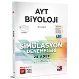 3D Yayinlari Yks Ayt Biyoloji Simulasyon 24 Deneme Video Cozumlu 3D Yayinlari